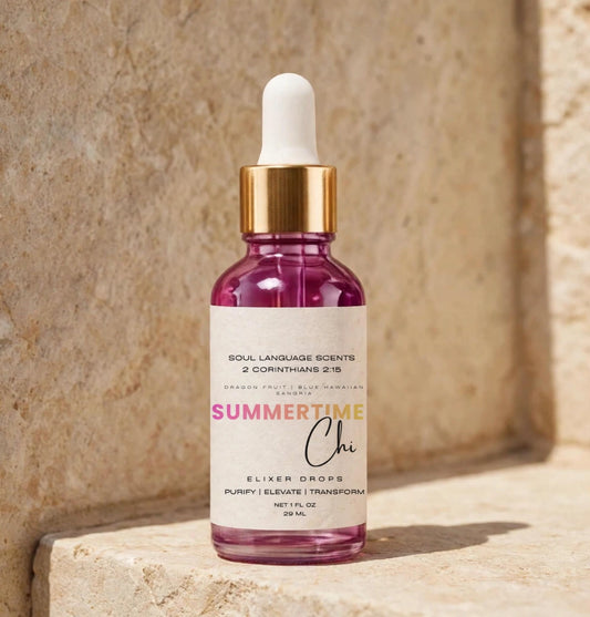 Summertime Chi Elixir Drops - Fruity Sangria by Soul Language Scents