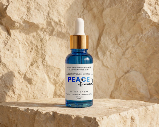 Peace of Mind Elixir Drops - Mint Eucalyptus by Soul Language Scents