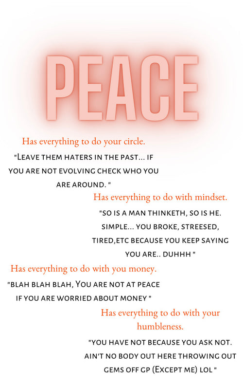 Affirming My Peace